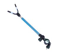 Stainless Steel Telescopic Fishing Rod Holder Stand | Extendable Fishing Rod Rod Bracket for Night Angling, Stainless Steel 90 Degree Rotation
