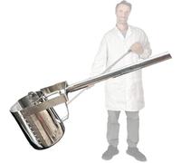 Stainless Steel Telescopic Water Sampler, Water Sampling Pole Sampler Rod 500/1000ml Water Sampling Bucket Vertical Swing Sampler For Sampling Water From Variou(1000ml,3.3-8.2f/1-2.5m)