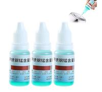 Stainless Steel Test Liquid,12ml Detection Reagent 304 Identification Solution Detects Models 200-304, Rapid Tableware Analysis Solution, Utility with Easy Use, for Metal Testing Kitchen Lab