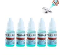 Stainless Steel Test Liquid - 12ml Rapid Detection Analysis Reagent, Quick Reagent to Identify 201 304 Grades by Color Change, No Machine Needed for Metal Analysis, for Cookware, Cutlery, Industrial