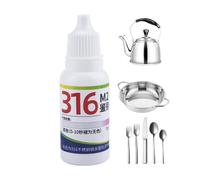 Stainless Steel Test Liquid | 15ml Compact Rapid | Quick Test Liquid for 316 Stainless Steel - for Manufacturing Building Material Kitchenware Lab Industrial Equipment