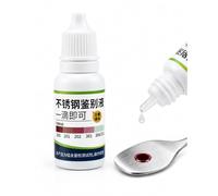 Stainless Steel Test Liquid,15ml Detection Reagent,Rapid Tableware with Analysis Solution,Quick Test Liquid for 304 Grade,Rapid 2-Minute ColorimetricTest for Cookware,Cutlery,and Industrial Use
