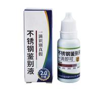 Stainless Steel Test Liquid - Manganese Detectors, 1 Piece 15ml Reagents For Metal Grading, Rapid Testing Droppers With Color Indicators, Lab Supplies, Analysis Agents For Tableware