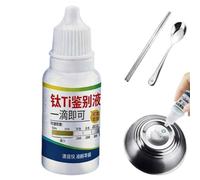 Stainless Steel Test Liquid, Sanitary Ware Testing Solution, Tableware Detection Liquid, Rapid Testing Reagent for Stainless Steel Tableware, Building Material Analysis Agent for Tablewares