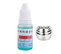 Stainless Steel Tester Kit - 12ml Quick Liquid Drop, Kitchen Gadget, Long-Lasting Quick Identification Drop | Reliable Metal Test Solution For Food Utensils Sanitary Ware Building Materials