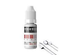 Stainless Steel Testing Agent - 316 Detection Tool, Portable Food And Beverage Tester, Durable -Free Kit | Food Beverage Compact Design Stainless Analysis Solution For Kitchen Laboratory Use