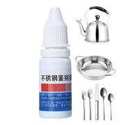 Stainless Steel Testing Liquid,12ml Fast-Response Identification | Stainless Steel Tableware Identifier,for Professionals Home Cooks Soup Pots Water Pipes Cup