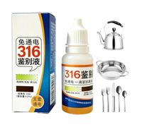 Stainless Steel Testing Liquid | 12ml Stainless Steel Inspection Analysis
