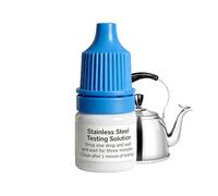 Stainless Steel Testing Reagent | 5ml Dropper Bottle Detection Liquid - Rapid Tableware Analysis Solution - for Kitchen Restaurant Food Utensils Building Materials