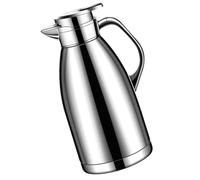 Stainless Steel Thermal Carafe 2.3l Double Walled Vacuum Jug | Sealed Lid, Comfortable Handle, One-handed Pouring, for Coffee and Soup, Office Staff and Restaurant Servers