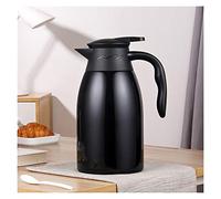 Stainless Steel Thermal Carafe, Double-Wall Coffee Pot with Lid, 2L Capacity, 24-Hour Heat Retention for Tea, Water, and Coffee Dispenser