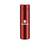 Stainless Steel Thermal Mug for Suzuki Swift SX4 S-Cross Ignis Vitara Solio Bandit Swace,Travel Mug Leakproof Tumbler Autoseal Travel Mug for Hot & Cold Drinks Gifts for Women & Men,Red