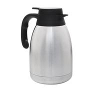 Stainless Steel Thermos 1.5 Liters Insulated Coffee Tea Pot One-Handed Automatic