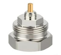 Stainless Steel Thermostatic Radiator Adapter For Oventrop Valves Silver Long Lasting Heating System Fitting With Threaded Connection Design To Improve Warmth Distribution In Home
