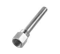Stainless Steel Thermowell 1/2 inch NPT Threads for Temperature Sensors, Thermometer Instruments Thermowells.