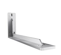 Stainless Steel Thickened Heavy-Duty Triangular Bracket Wall Fixed Layer Plate Storage Rack Suspended TV Cabinet Hidden Suitable for Furniture cabinets(SS 8 inch)