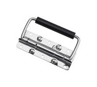 Stainless Steel Thickened Spring Handle Wooden Cabinet Box Door Handle Replacement Heavy Duty Metal Pull Handles Spring Loaded Rubber Wooden Cabinet Box Door