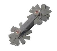 Stainless Steel Thread Pitch Set, 52pc Metric and Imperial Screw Thread Checker, 60 & 55 Degree Thread Plug Gage, Precision Measuring Tool for Internal and External Threads (Metric + Imperial (52pc))