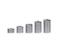 Stainless Steel Thread Repair Insert Kit M7 M8 M9 M10 Rivet Nut Kit Helical Coil Thread Repair Insert Kit Threading Tools(M10x1.25x1D 10pcs)