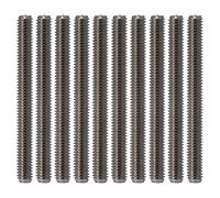 Stainless Steel Threaded Rod - High Hardness Durable Wear Resistant Screw Rod for Mechanical Linear Motion and Assembly Applications in Machinery Medical Equipment (Type 3)