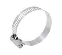 Stainless Steel Throat Clamps Water Pipe Strong Fixed Tightening Rings Zip Ties(ID91-114mm 8PCS)