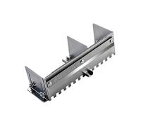 Stainless Steel Tiles Trowel Adjustable Notched for Adhesive Application in Renovation Work Adjustable Notched with Levelers for Flooring Projects