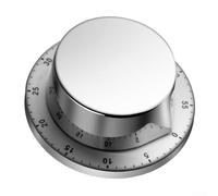 Stainless Steel Timer Clock with a Reliable 70dB Mechanical for Effective Monitoring of Cook Times