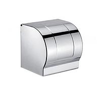 Stainless Steel Tissue Roll Dispenser Holder Home Wall Hanging Tissue Box With Tray On The Top Paper Holder Wall Mount Black Bathrooms Waterproof With Shelf Large Rolls