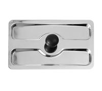 Stainless Steel Toaster Lid Replacement Toaster Dust Cover Toaster Machine Cover Bread Maker Cover for Toaster Maker Bread Machine Cover