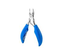 Stainless Steel Toenail Clippers Nail Scissors Thick Nails Trimmer for Man Nail Groove Slant Tip Scissor Manicure Tools,Blue
