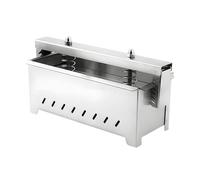 Stainless Steel Tofu Press, Cheese Press with Double Serrated Spring, Split Base Plate for 4kg Tofu, Ideal for Yogurt Making and Repeated Pressing