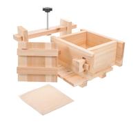 Stainless Steel Tofu Press Mold with Cheesecloth for Homemade Bean Curd