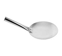 Stainless Steel Tofu Scoop with Thickened Handle for Kitchen Use | One-piece Moulding, Ergonomic Polished Finish, Silver Metal Tool for Bean Jelly, Meat, Stovetop Cooking