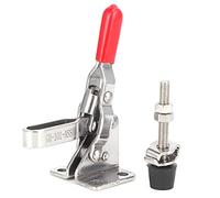 Stainless Steel Toggle Clamp Quick Release Heavy Duty Welding Clamp Tool 60kg Holding Capacity for Metal Plates Circuit Boards Equipment Installation