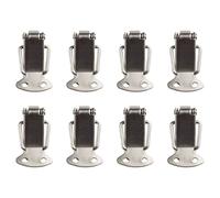 Stainless Steel Toggle Latch Catch Clamp Set of 48 Perfect for Office, Shop, and Classroom Use (8pcs)