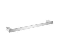 Stainless Steel Toilet Paper Holder Set - Chrome Bathroom Accessories with Glass Shelf Towel Rack and Hook - Modern Hardware for Stylish Restrooms
