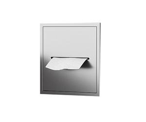 Stainless Steel Toilet Shelves with Built-in Storage Wall-Mounted Bathroom Tissue Holder Space-Saving Design for Toilets White - 20x20x12.5cm