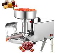 Stainless Steel Tomato Strainer Machine, 450W Electric Milling Press for Efficient Food Processing and Straining