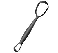 Stainless Steel Tongue Scraper - Fan Shaped Cleaner Reduces Bad Improves Hygiene Daily Care for the Whole Family