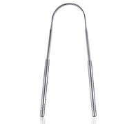 Stainless Steel Tongue Scraper for Fresh Breath, U-Shape Tongue Cleaner for Taste Restoration, Durable and Effective Oral Hygiene Tool