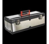 Stainless Steel Toolbox 660mm with Tote Tray
