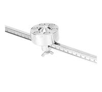 Stainless Steel Torch Circle Guide Roller & Compass Roller Plasma Cutting Tool Accessories with Scale Ruler for /SG55 - Precision Cutting Solutions