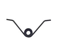 Stainless Steel Torsion Springs, 2pcs Spring Aviation Scissors Torsion Spring Length 45mm Wire Diameter 2.2mm Universal Steel Spring