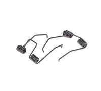 Stainless Steel Torsion Springs 2Pcs Universal Electric Hair Clipper Replacement Spring Stainless Steel Double Torsion Barber