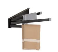 Stainless Steel Towel Rack, 180° Swivel 3 Arm Heavy Duty Towel Bar, Modern Space Saving Holder for Bathroom & Kitchen