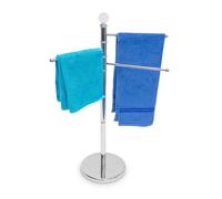 Stainless steel towel rack Elegant Non-slip Stainless Steel Towel Stand 3 Arms