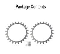 Stainless Steel Traction Enhancement Spikes, for Worx for Landroid L Series WR153E WR155E WR147E WR148E Robotic Lawn Mower Wheel Grip Upgrade Kit 220mm