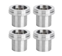 Stainless Steel Trailer Lubricator Tool Set, Resistant 2.717" Diameter Hub Accessories for 8 Bolts Hubs, 4pcs for Trailer Owners