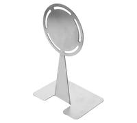 Stainless Steel Training Target with Knock down Reaction | Sturdy Practice for Beginners and Enthusiasts, Indoor Competitive Use, Silver Finish, for Guns