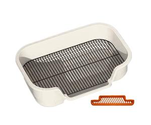 Stainless Steel Training Tray for Making Needs | Puppy Training Trays, for Indoor and Outdoor Pets in Homes Apartments and Houses with Space In The